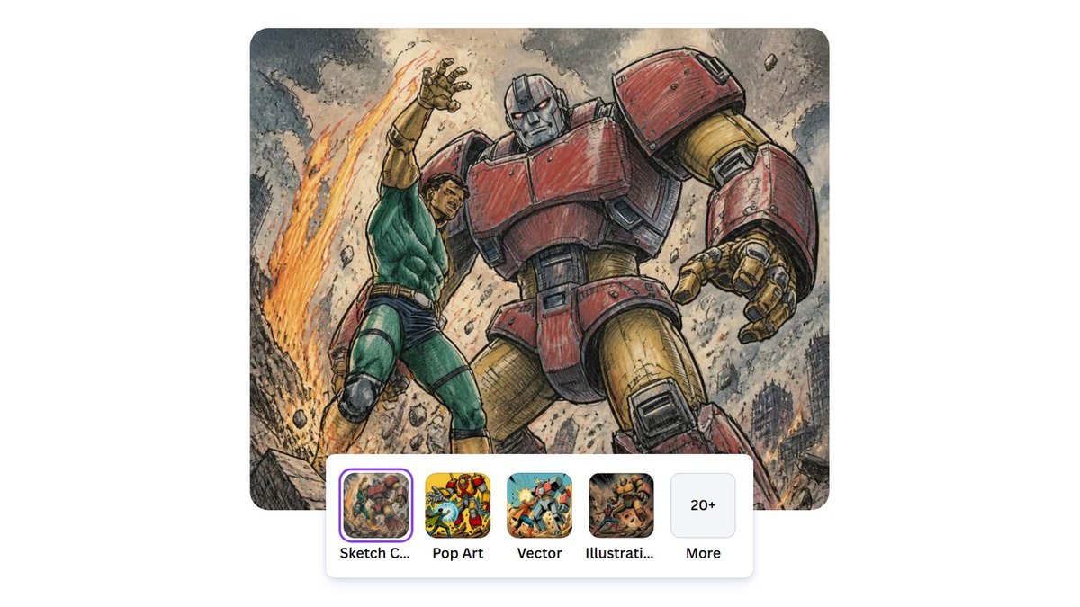 Canva AI Comic Generator