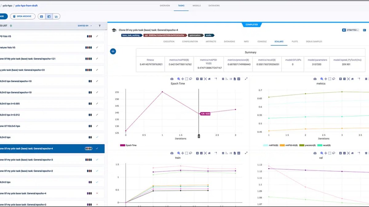 ClearML Model Repository