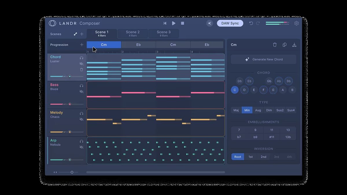 LANDR Composer