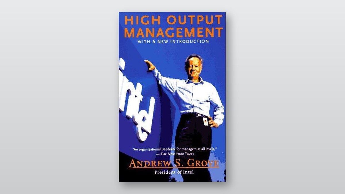 Cover of High Output Management