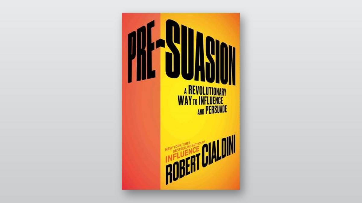 Cover of Pre-Suasion