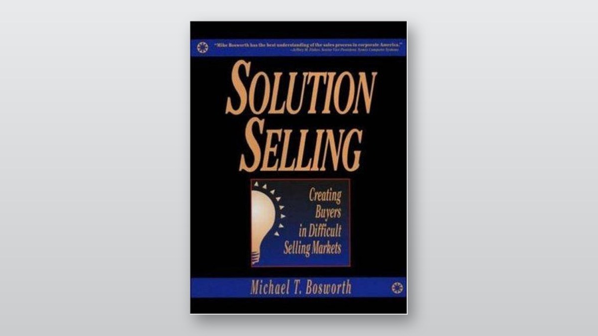 Cover of Solution Selling