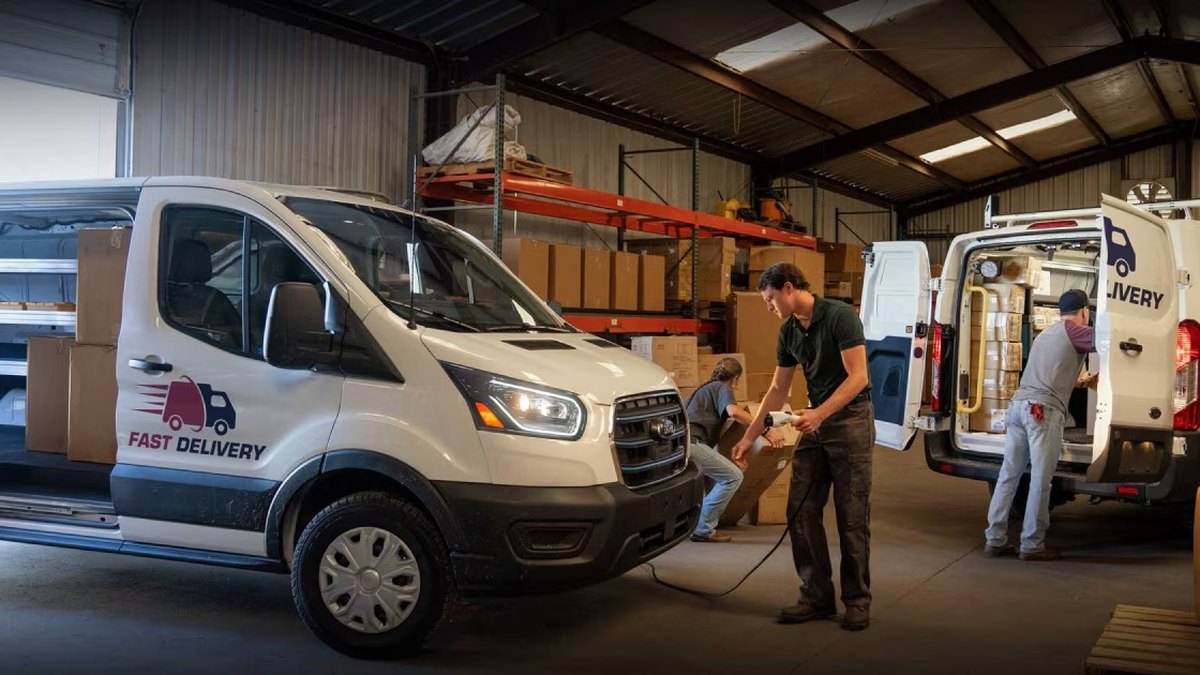 Ford E-Transit Cargo Van