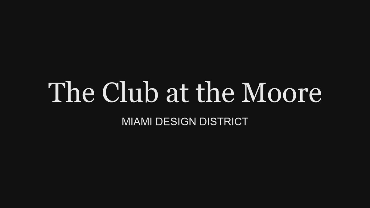 The Club at the Moore