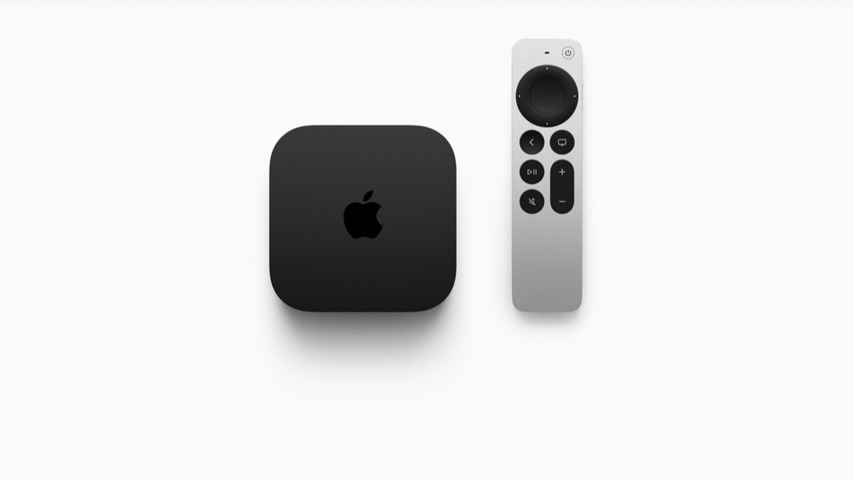 The Apple TV 4K box and Siri Remote