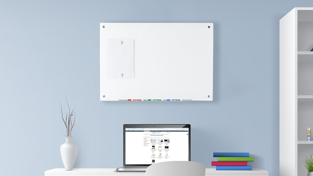 Audio-Visual Direct Magnetic Ultra White Glass Board