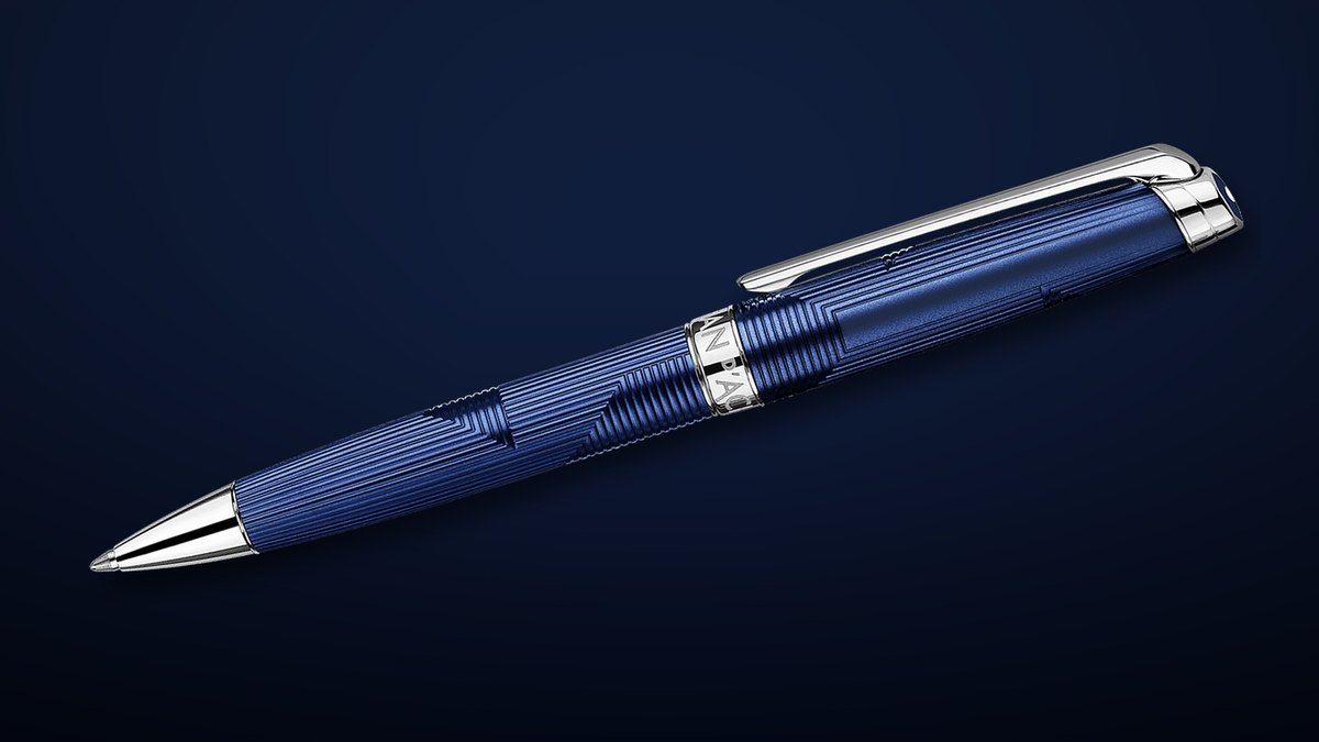 Caran d’Ache Léman Bleu Marin Ballpoint Pen