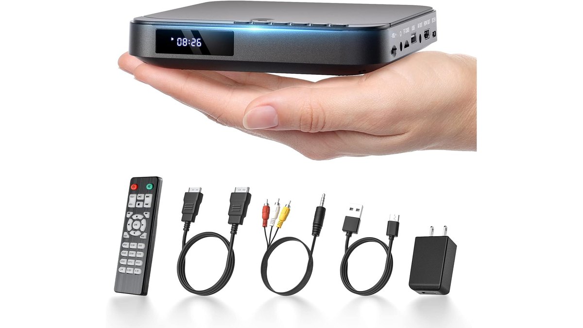 DESOBRY Mini DVD Player