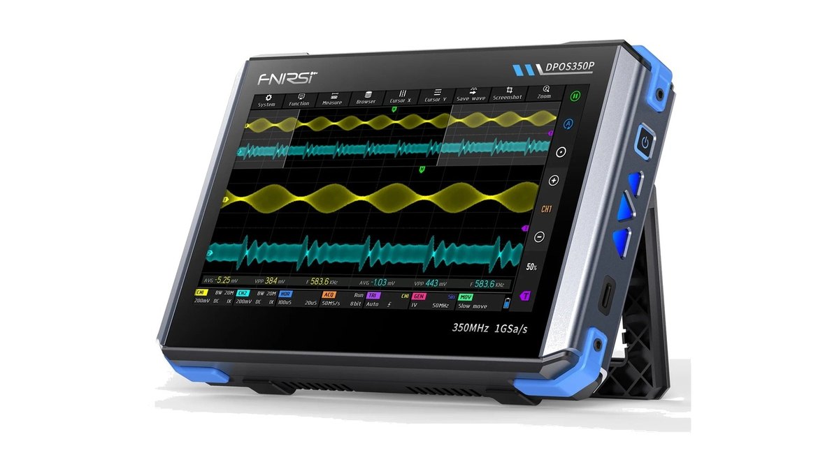 FNIRSI DPOS350P 350 MHz Tablet Oscilloscope