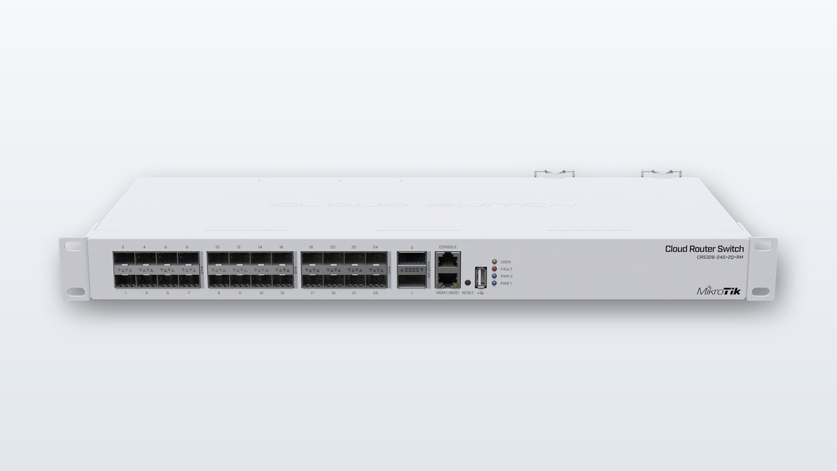 MikroTik CRS326-24S+2Q+RM