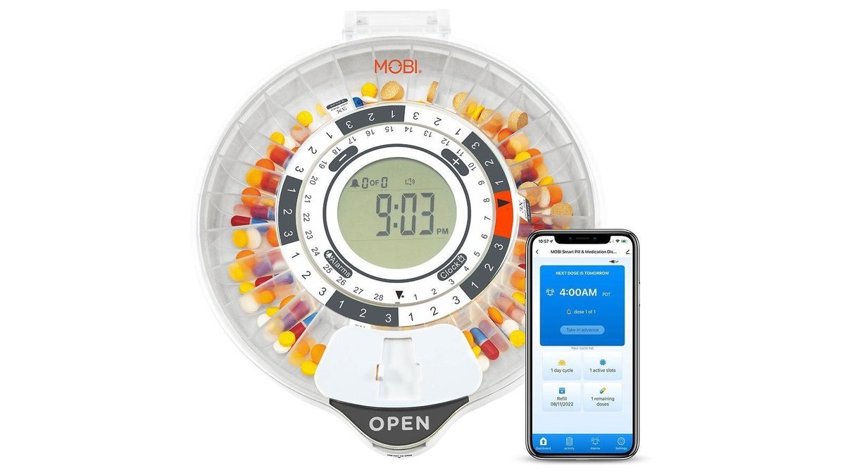 MOBI Smart Wi-Fi Pill Dispenser