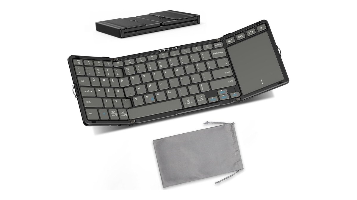 OMOTON Foldable Keyboard with Trackpad