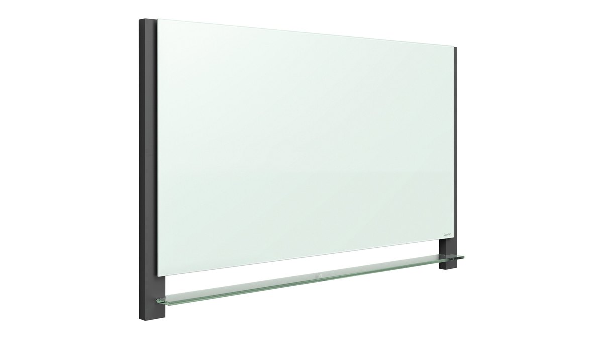 Quartet Evoque Magnetic Glass Board 50" x 28"