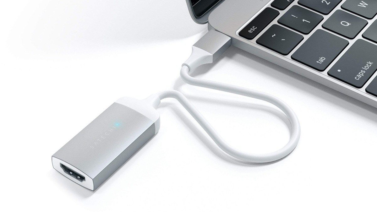 Satechi Aluminum Type-C to HDMI Adapter 4K 60Hz