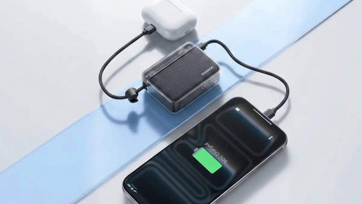 SHARGE Flow 2 Power Bank (22.5W, 10K)