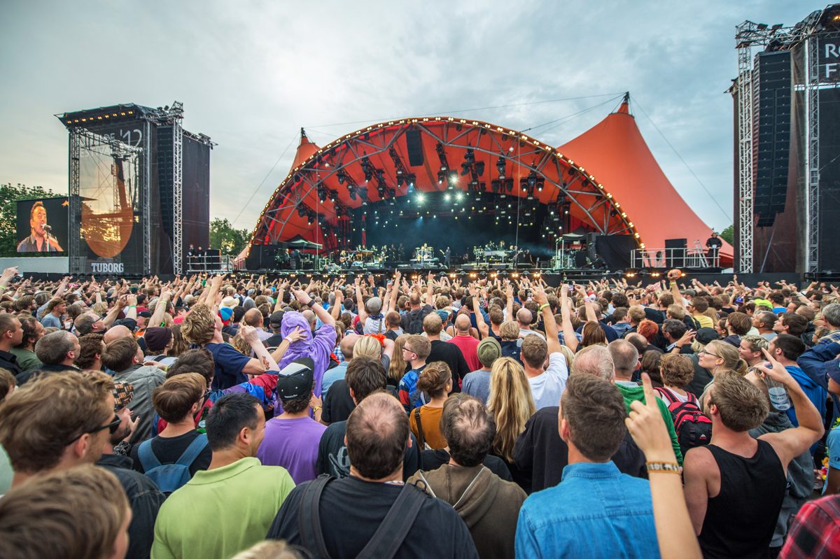 The Orange Stage at Roskilde