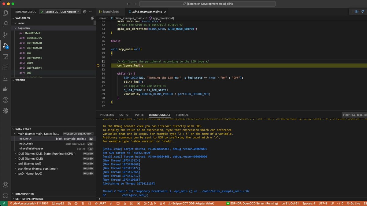 ESP-IDF Extension for VS Code