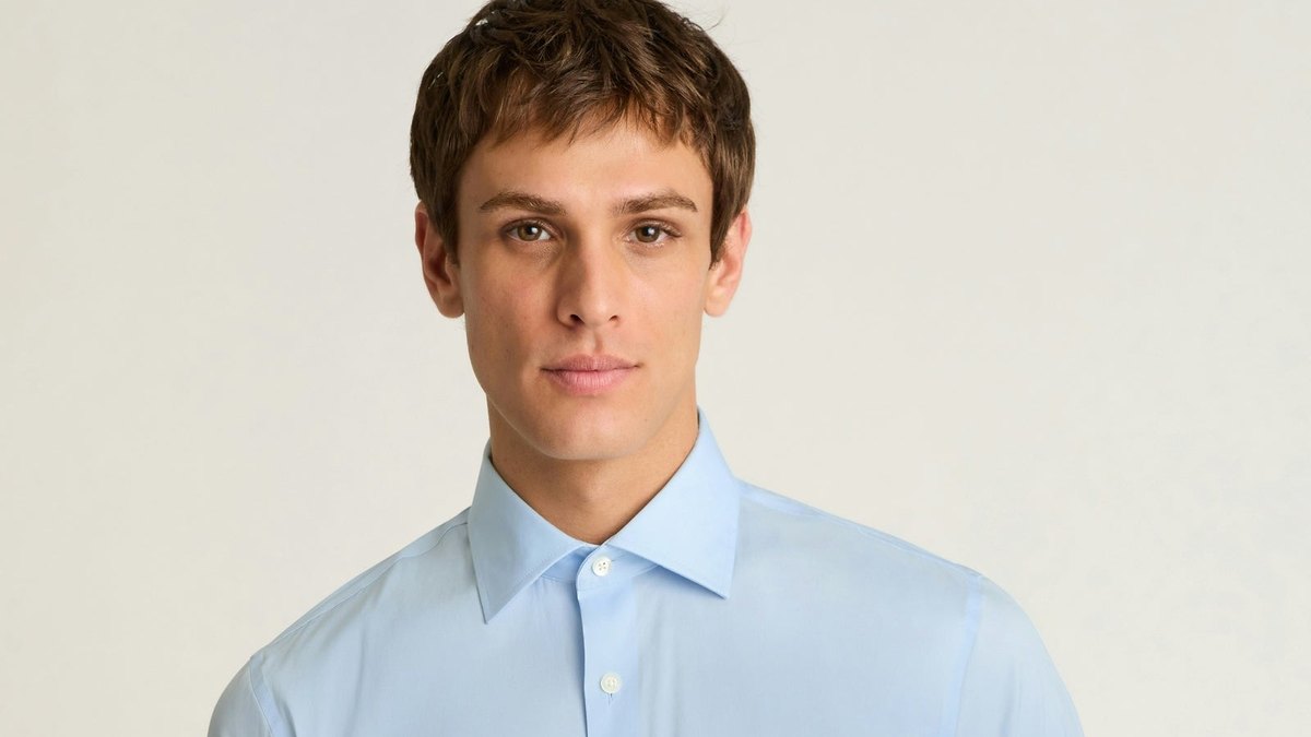 Bonobos Jetsetter Stretch Dress Shirt in Blue Nantucket Breeze