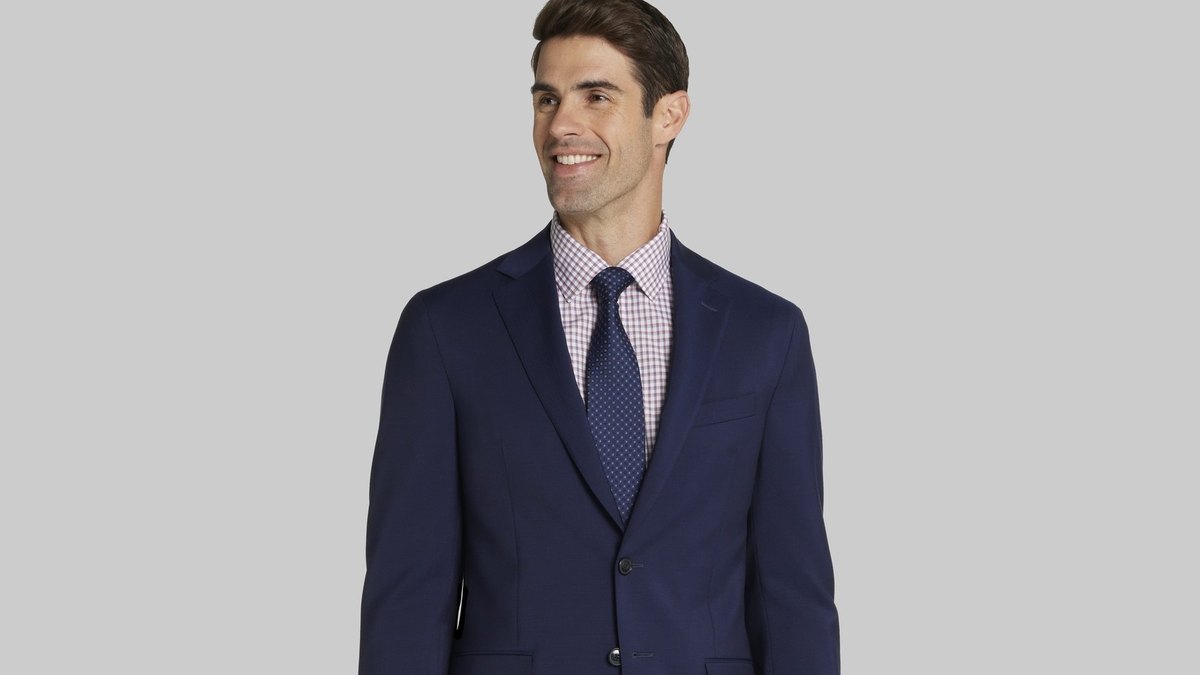 Jos. A. Bank Traveler Italian Wool Suit
