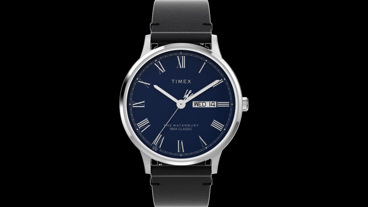 Timex Waterbury Classic 3 Hand 40mm Leather Strap Watch